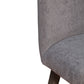 Amalie Swivel Bar Stool in Grey Oak Wood Finish with Mocha Fabric By Armen Living | Bar Stools | Modishstore - 10