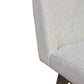 Stancoste Swivel Counter Stool in Grey Oak Wood Finish with Taupe Fabric By Armen Living | Counter Stools | Modishstore - 10