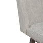 Stancoste Swivel Counter Stool in Grey Oak Wood Finish with Mocha Fabric By Armen Living | Counter Stools | Modishstore - 10