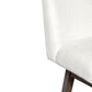 Basila Swivel Bar Stool in Grey Oak Wood Finish with Pearl Fabric By Armen Living | Bar Stools | Modishstore - 10