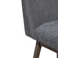 Basila Swivel Bar Stool in Grey Oak Wood Finish with Grey Fabric By Armen Living | Bar Stools | Modishstore - 10