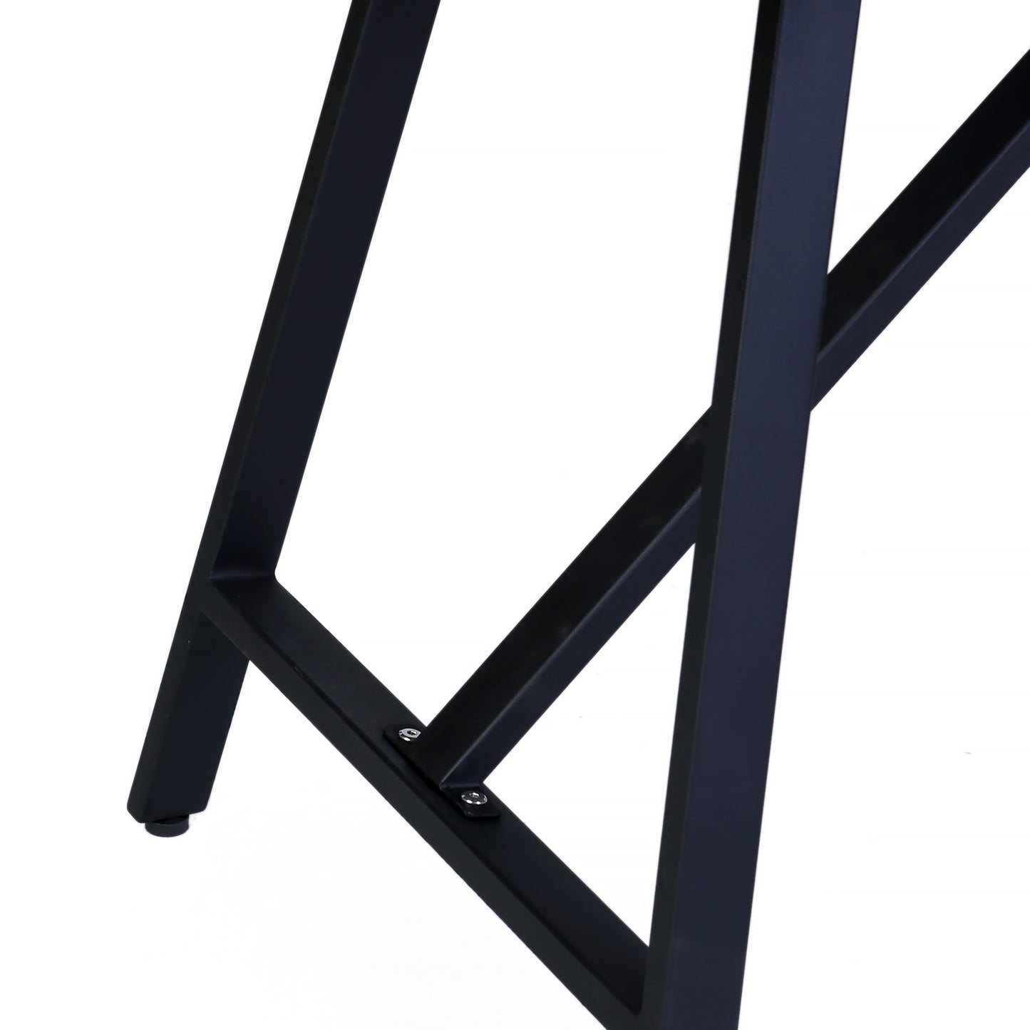 Koala Outdoor Patio Light Eucalyptus Wood and Metal Rectangle Dining Table By Armen Living | Outdoor Tables | Modishstore - 6