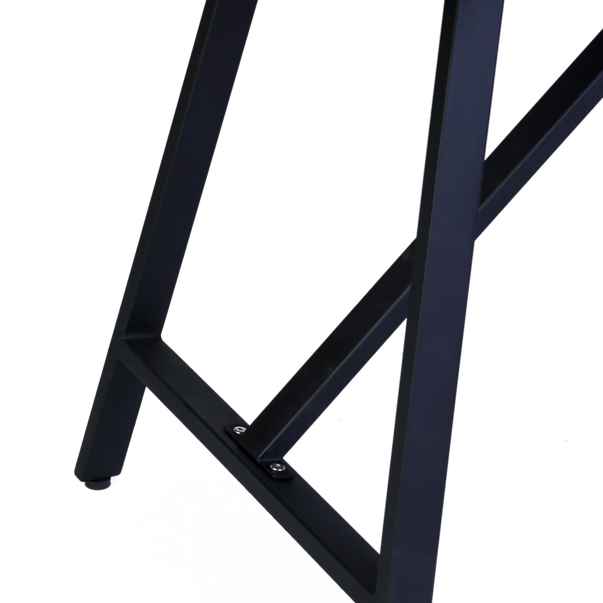 Koala Outdoor Patio Light Eucalyptus Wood and Metal Rectangle Dining Table By Armen Living | Outdoor Tables | Modishstore - 6