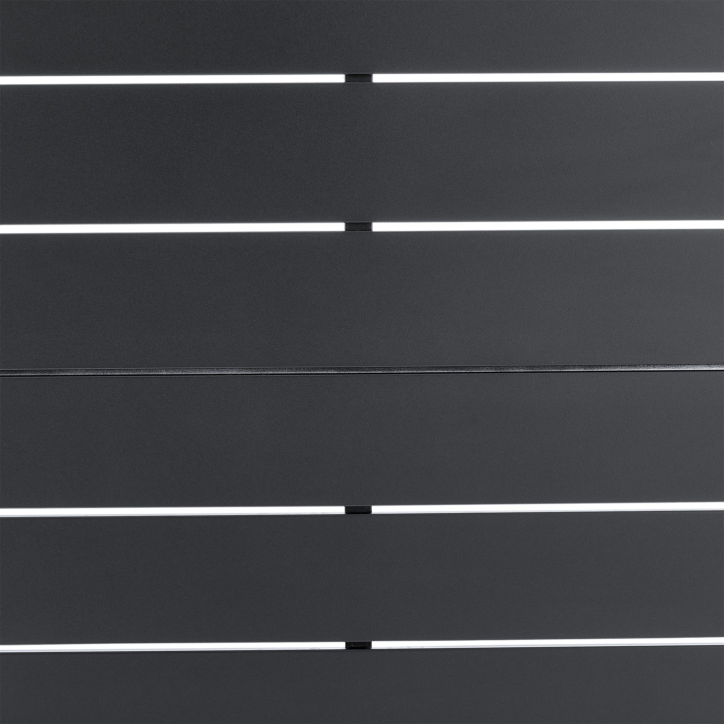 Argiope Outdoor Patio Round Coffee Table in Black Aluminum  By Armen Living | Outdoor Tables | Modishstore - 12