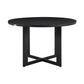 Grand Outdoor Patio Round Dining Table in Aluminum By Armen Living | Outdoor Tables | Modishstore - 4