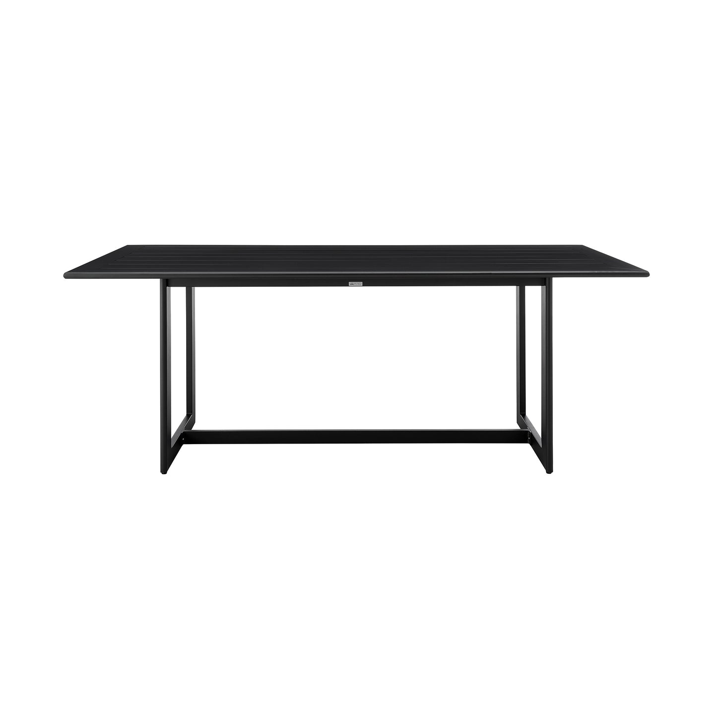 Grand Outdoor Patio Dining Table in Aluminum By Armen Living | Outdoor Tables | Modishstore - 2