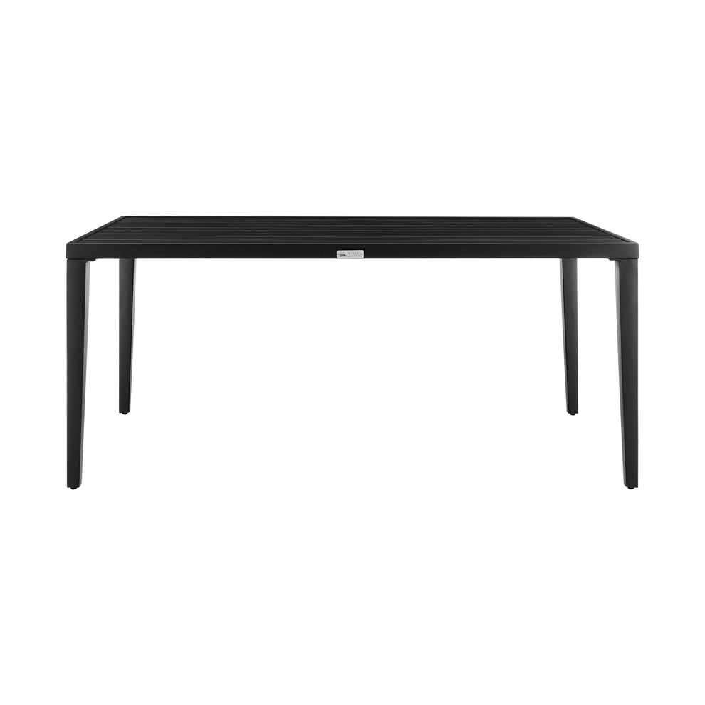 Aileen Outdoor Patio Dining Table in Aluminum By Armen Living | Outdoor Tables | Modishstore - 2