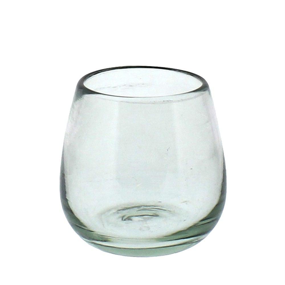 HomArt Cantina Recycled Glass Stemless Wine Glass - Set of 6-2