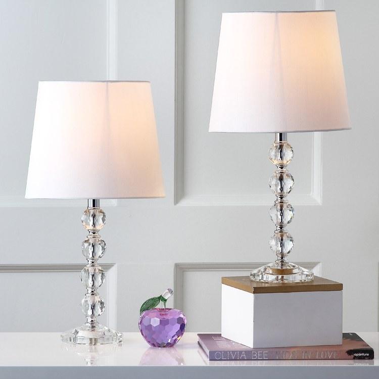 Safavieh Nola Stacked Crystal Ball Lamp | Table Lamps | Modishstore - 2