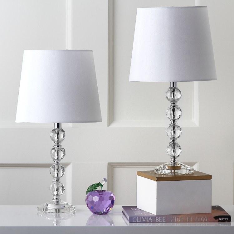 Safavieh Nola Stacked Crystal Ball Lamp | Table Lamps | Modishstore - 1