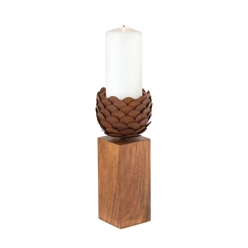Cone Candle Holder - Large ELK Home | Candle Holders | Modishstore