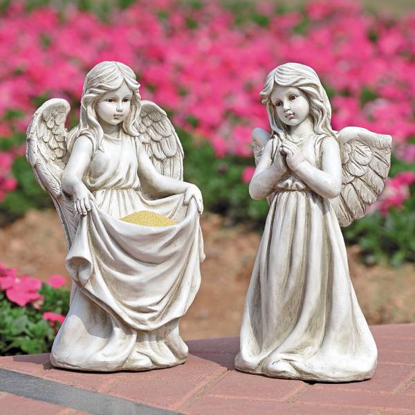 Cherub Angel Garden Sculpture By SPI Home | Garden Sculptures & Statues | Modishstore
