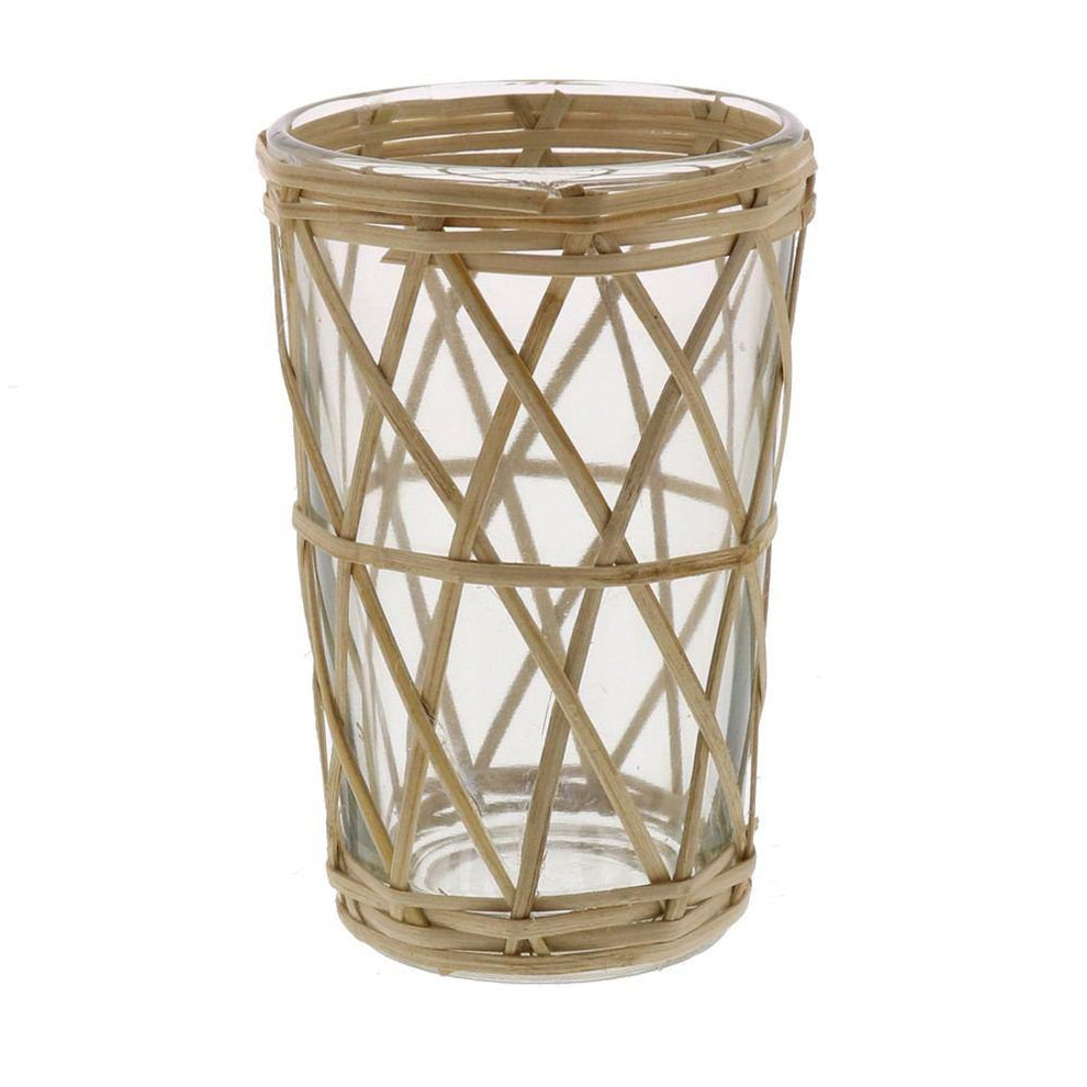 HomArt Cane Votive - Cris Cross - CrissCross - Set of 6-2