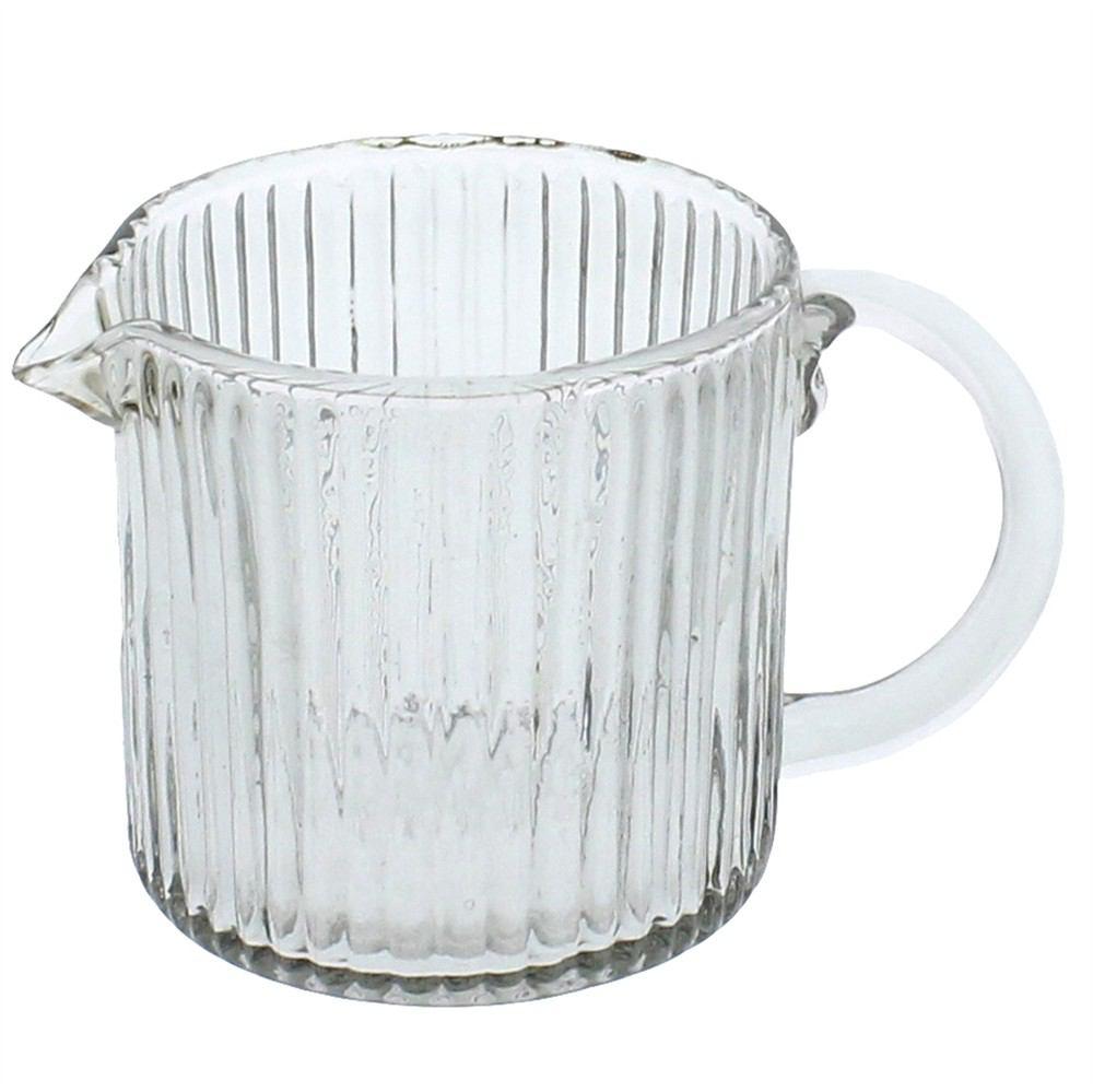 Glass Ribbed Pitcher - Thumbnail 3