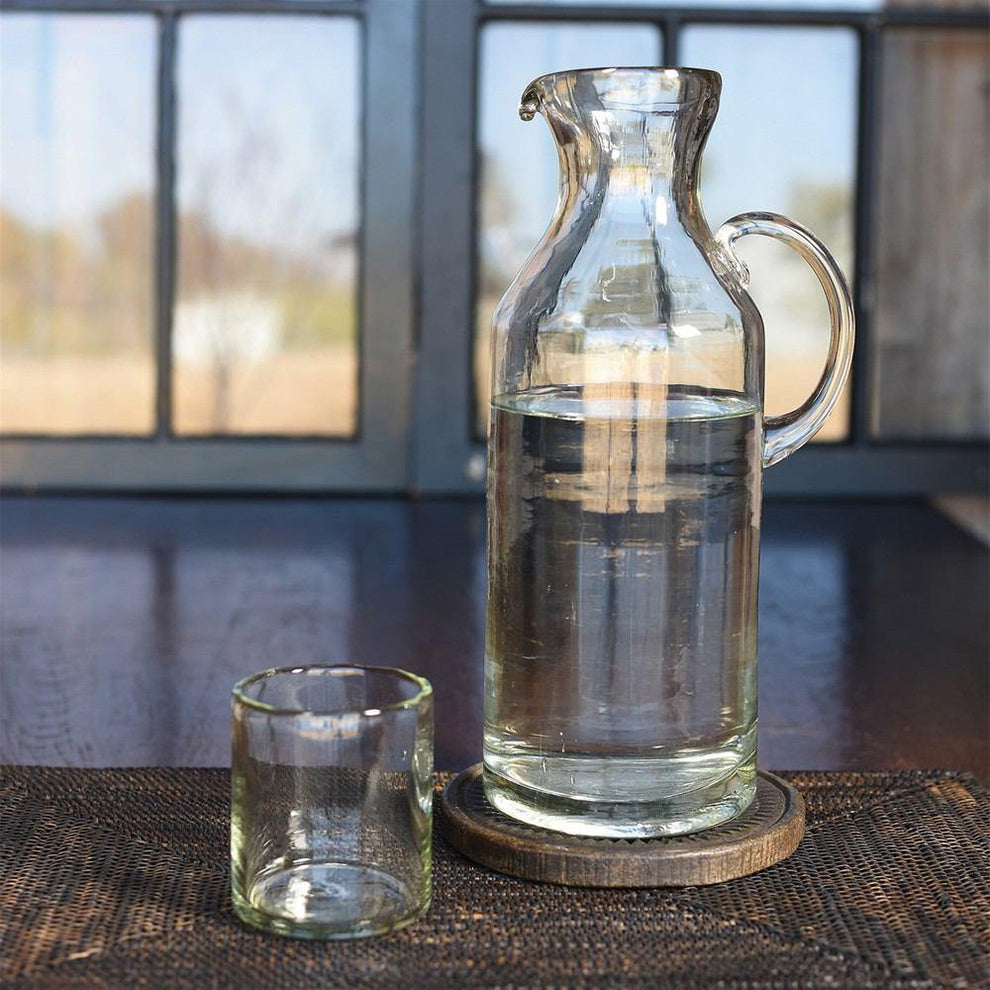 HomArt Cantina Recycled Glass Carafe - Set of 2 - Feature Image-3