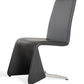 Vig Furniture Nisse - Contemporary Leatherette Dining Chair (Set of 2)