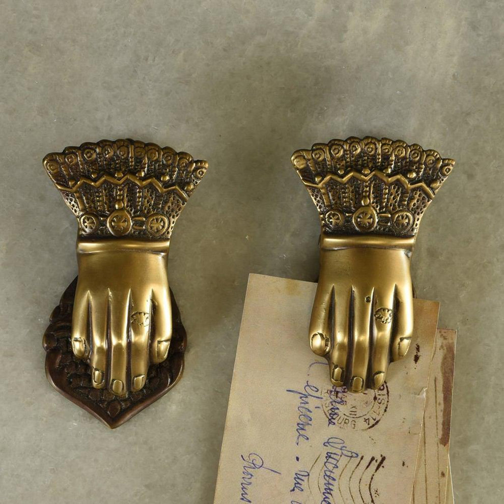 HomArt Brass Hand Clip - Set of 4-6