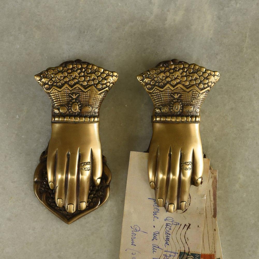 HomArt Brass Hand Clip - Set of 4-7