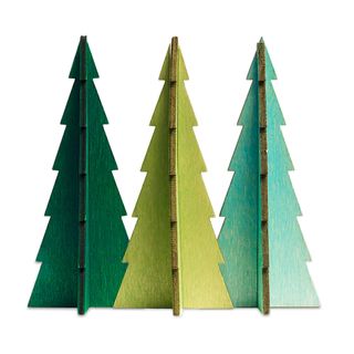 Tannenbaum tree (extra large: assorted greens) Set Of 3 | Christmas Trees | Modishstore