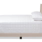 baxton studio lisette modern and contemporary beige fabric upholstered full size bed | Modish Furniture Store-3