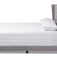 baxton studio alesha modern and contemporary grey fabric upholstered full size bed | Modish Furniture Store-3
