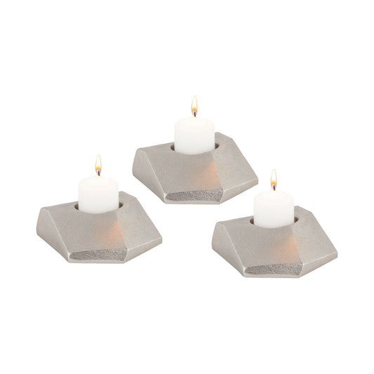 Dimond Home Trope Tea Light Holder - Set Of 3 | Modishstore | Candle Holders