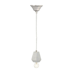 Dimond Lighting White Marble Hexagonal Hanging Lamp