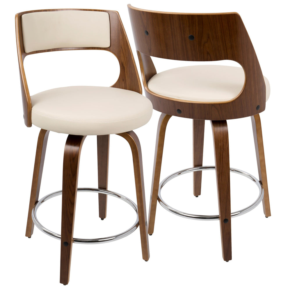 LumiSource Cecina 24'' Counter Stool - Set of 2-3