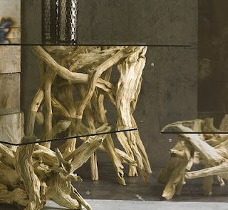 Driftwood Console Table- Bleached, by Artisan Living | Console Tables | Modishstore-3