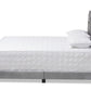 baxton studio embla modern and contemporary grey velvet fabric upholstered king size bed | Modish Furniture Store-3