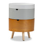 baxton studio elison mid century modern multi color 3 tier wood nightstand | Modish Furniture Store-2