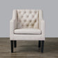 Baxton Studio Brittany Club Chair | Modishstore | Armchairs