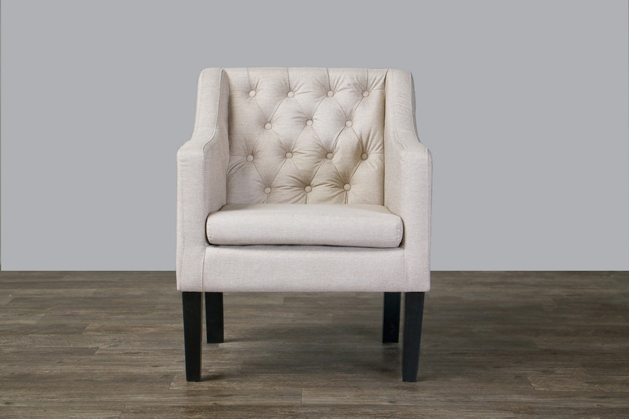 Baxton Studio Brittany Club Chair | Modishstore | Armchairs