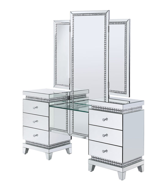 Lotus Vanity Desk By Acme Furniture | Vanity Tables | Modishstore