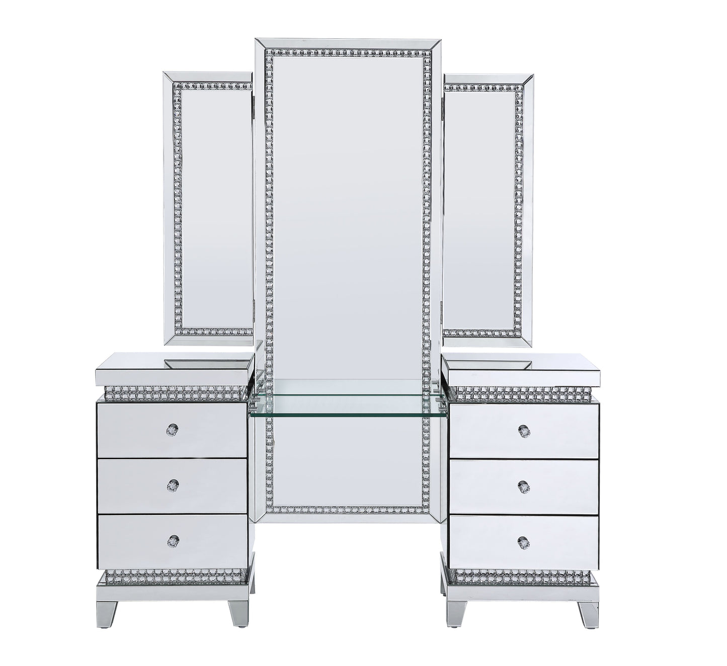 Lotus Vanity Desk By Acme Furniture | Vanity Tables | Modishstore - 2