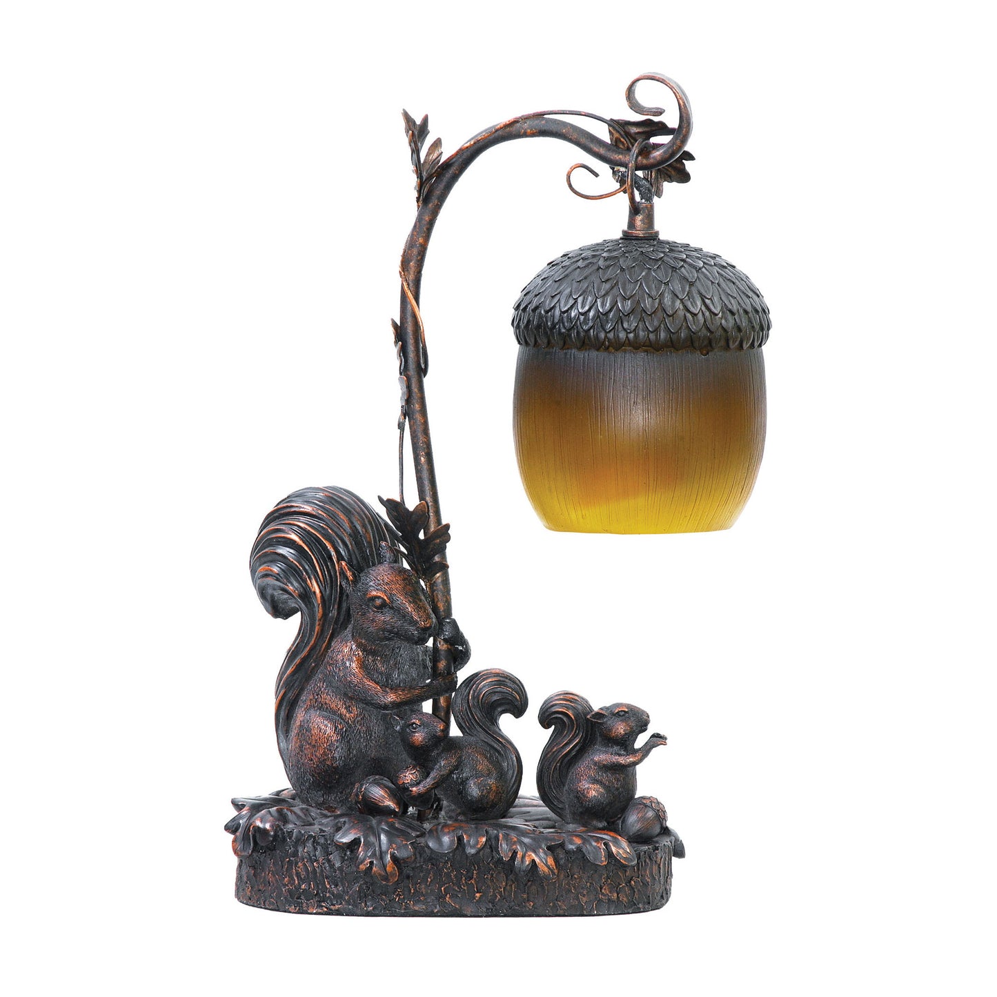 Sterling Industries Squirrel Acorn Mini Accent Table Lamp | Modishstore | Outdoor Lights
