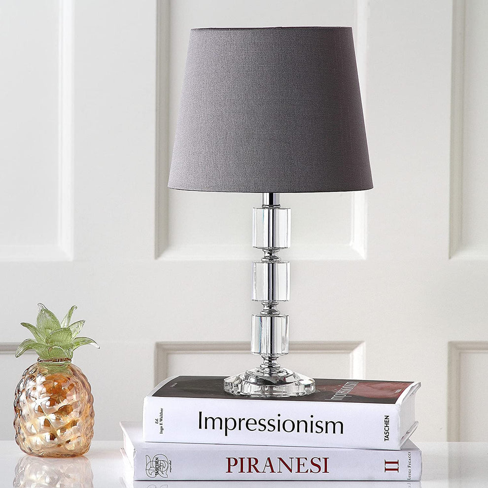 Safavieh Erin Crystal Cube Lamp | Table Lamps | Modishstore - 4