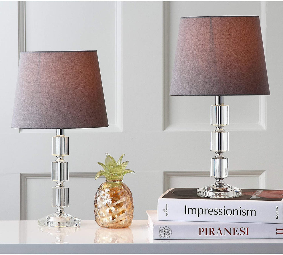 Safavieh Erin Crystal Cube Lamp | Table Lamps | Modishstore - 2