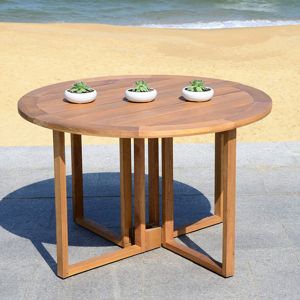 Safavieh Wales Round 47.24-Inch Dia Dining Table | Dining Tables |  Modishstore  - 2