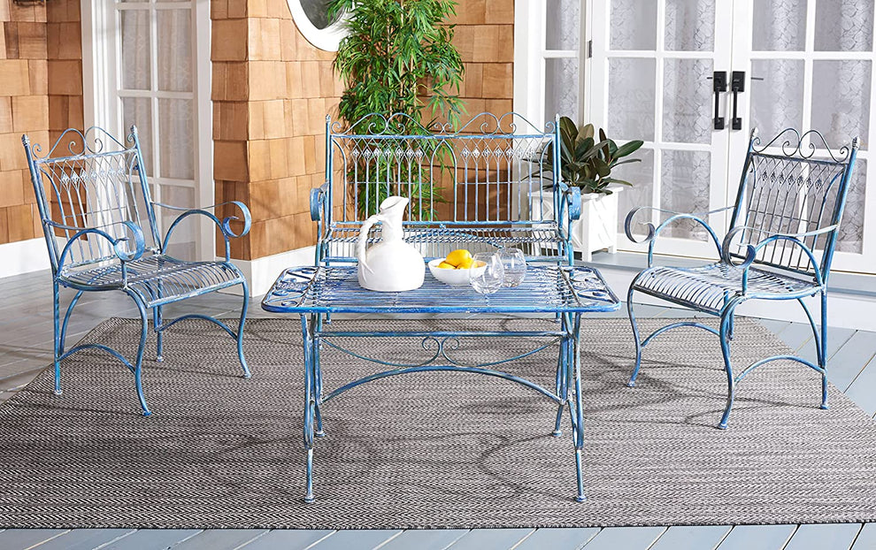 Safavieh Leah 4 Piece Set | Outdoor Patio |  Modishstore  - 8