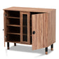 baxton studio valina modern and contemporary 2 door wood entryway shoe storage cabinet | Modish Furniture Store-3