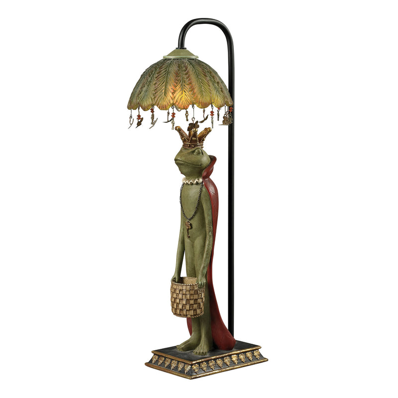 Sterling Industries King Frog With Basket Accent Lamp | Modishstore | Table Lamps