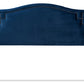 baxton studio aubrey modern and contemporary royal blue velvet fabric upholstered king size headboard | Modish Furniture Store-3