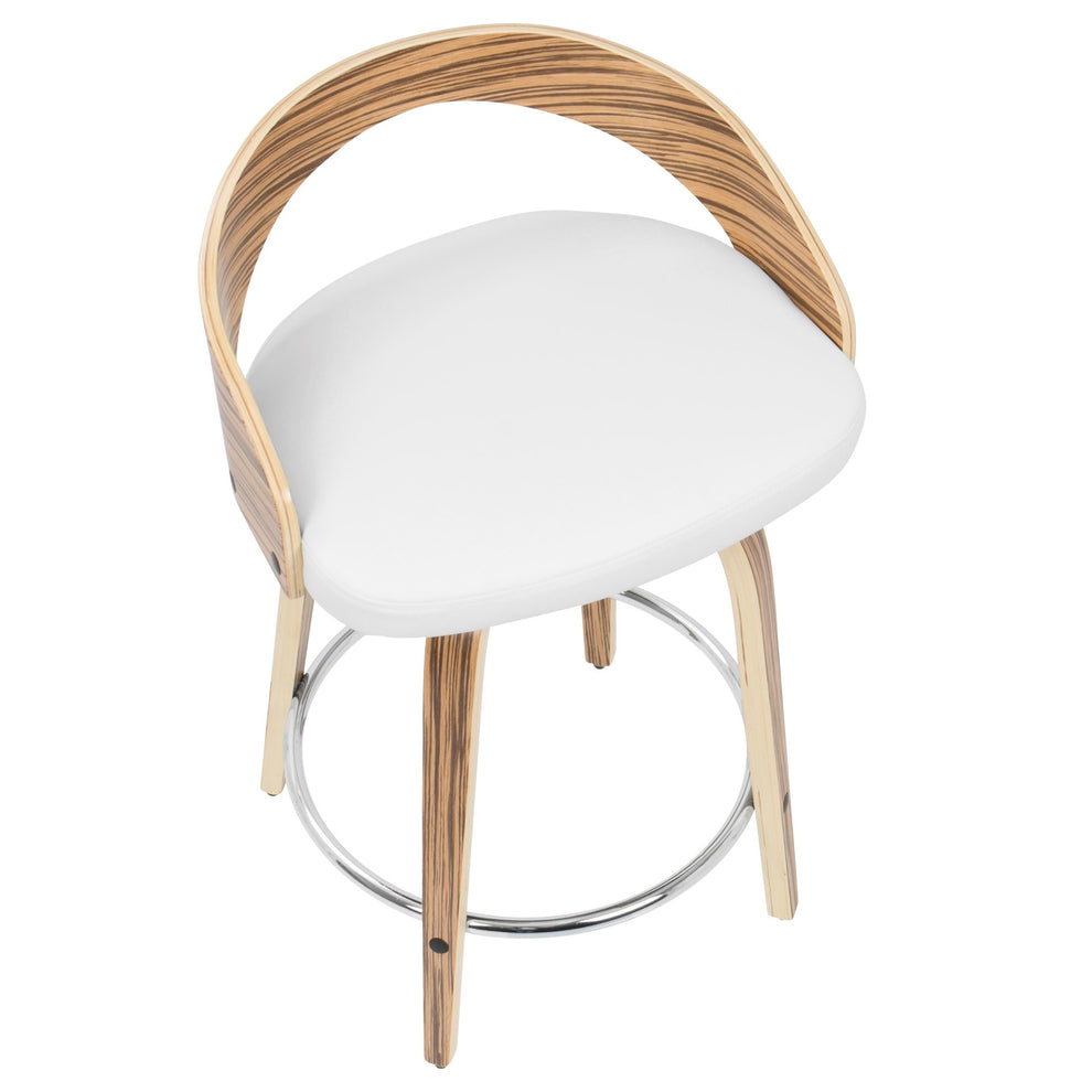 LumiSource Grotto Counter Stool - Set of 2-38