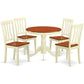 5 Pc Small Kitchen Table And Chairs Set-Kitchen Table Plus 4 Kitchen Dining Chairs By East West Furniture | Dining Sets | Modishstore - 4