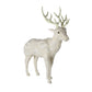 Homart Scandinavian Stag Standing Embroidered White-5