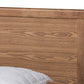 Baxton Studio Tamsin Modern Transitional Ash Walnut Brown Finished Wood King Size 4-Drawer Platform Storage Bed with Built-In Shelves | Beds | Modishstore - 6