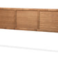 Baxton Studio Raya Mid-Century Modern Walnut Brown Finished Wood King Size Headboard | Headboards | Modishstore - 5