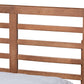 Baxton Studio Piera Modern and Contemporary Transitional Ash Walnut Brown Finished Wood Full Size 3-Drawer Platform Storage Bed | Beds | Modishstore - 5