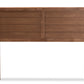 Baxton Studio Seren Mid-Century Modern Walnut Brown Finished Wood Queen Size Headboard | Headboards | Modishstore - 6
